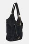 Women Brand Logo Tote Bag, Black - 2