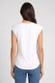 Women Crew Neck Sleeveless Plain Tank Top, White - 4