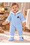 Baby Jumpsuit Winter Plush Hooded Zippered Unisex Baby Welsoft Jumpsuit with Booties