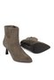, Women's Genuine Leather Boots 1631072Z53460 Mink - 6