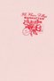 Women Crew Neck Short Sleeve Graphic T-Shirt, Pink - 5