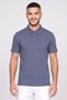 Men Sportswear Fit Short Sleeve Outdoor Polo, Dusty Blue