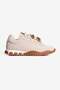 Women's Suede Sneakers with Floral Accessories Casual Sports Shoes Nira Beige - 2