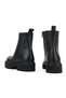 , Women's Genuine Leather Boots 1631022Z7687 Black - 5