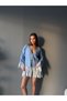 Women's Lace Detailed Knitwear Cardigan - 3