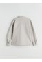 Vizyon New Season Regular Fit Long Sleeve Cashmere Men's Shirt Jacket - 7
