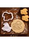 Halloween Witch Spider Premium Cookie Mold and Sugar Dough Shaper - Cookie Cutter