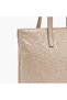 Quilted Tote Bag with Zip Closure - 5