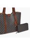 Printed Tote Bag with Wallet - 5