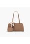 Textured Tote Bag with Pouch