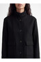 Rmz Gi̇yi̇m Farkiyla Loose Fit Women's Cashmere Coat - 3