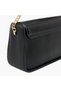 Solid Crossbody Bag with Twist Lock Closure - 6