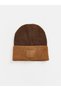 Rmz Gi̇yi̇m Farkiyla Label Detailed Men's Knitwear Beanie