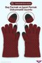 Women's Winter Soft Textured Knit Gloves, Touch Screen Compatible, Cold-Protecting, Warm Gloves for Phone and Tablet Use