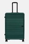 29 Inches Lincoln Hard Shell Check In Spinner Luggage, Dark Green