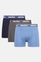 Men 3 Pieces Brand Logo Boxers, Multicolor