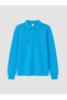 Esvab • Modern & Distinctive Devrik Roba Collar Girls' Pique T-Shirt