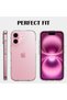 BluePeak Case For iPhone 16, Clear Case Thin Transparent Silicone Gel Cover Case for iPhone 16 (Clear) (iPhone 16) - 5