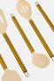 5 Pieces Silicone Utensil Set, Multicolor - 3
