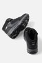 Unisex Children's Water and Cold Resistant Winter Outdoor Boots with Velcro and Laces, Black Gray - 4