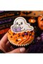 Halloween Bookworm Ghost Premium Cookie Mold and Sugar Dough Sculptor - Cookie Cutter - 3