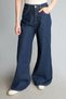 Wide Leg Mid Waist Jean (26 Wn) - 3
