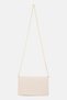 Women Brand Logo Cross Body Bag, Beige - 5