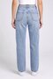 Women Regular Fit Wash Non-Stretchable Wide Jeans, Blue - 4