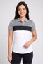 Women Athletic Fit Short Sleeve Outdoor Polo, Multicolor