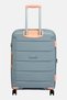 29 Inches Hard Shell Expandable Check In Spinner Luggage, Grey - 2