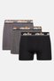 Men 3 Pieces Brand Logo Boxers, Multicolor