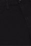 Women Solid Denim Shorts, Black - 5