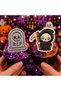 Halloween Death Angel and Halloween Pumpkin Set Premium Cookie Mold and Sugar Dough Sculptor - Cookie Cutter - 3