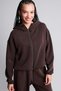 Zippered Hooded Basic Cardigan (26 Au)