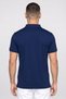 Men Sportswear Fit Short Sleeve Golf Polo Shirt, Dark Blue - 4