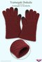 Women's Winter Soft Textured Knit Gloves, Touch Screen Compatible, Cold-Protecting, Warm Gloves for Phone and Tablet Use - 4