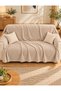 Leaf Patterned Welsoft Non-Slip Base Sofa Cover 175 × 215 cm - 6