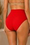 Women's Gathering High Elastic 5-Piece Panties Brown - 5