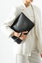 Women's Faux Leather Large Size Clutch Tablet Bag with Removable Wrist Strap - 2