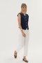 Steel Knitted Burgundy Knitted Vest - 4