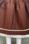 Girl's Cotton Midi Length Hijab Skirt with Elastic Waist Belt - 3