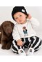 Striped Pants with Socks and Beret, Animal Printed, Seasonal 4-Piece Baby Boy/Child Set