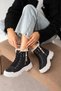 Women's Warm Fur Plush Lining Serrated Anti-Slip Thermo Sole Children's Adult Women's Boots