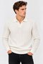 Turbulence Slim Fit Men's Polo Neck Knit Sweater 7786