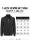 Huffa Men's Stand Collar Half Zipper Knitwear Sweater 7781 - 4