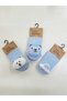 Cotton Baby Socks with Accessories and Non-Slip Soles - 2