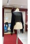 Black Short Chiffon Cape for Women's Evening Dress, Stylish Flowy Shoulder Cape, Evening Gown Complementary Accessory - 2