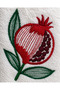 Pomegranate Embroidered 2-Piece Boxed Gift Hand Towel Set 30×50 cm 100% Cotton White - 5