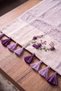 Tasseled and Embroidered Bath Towel Set |   70X140 cm Bath Towel, 50X90 cm Hand-Face-Hair Towel |   100% Cotton Hammam Set |   Dowry Box, Premium Set - 2