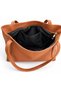 Women's Faux Leather Shoulder Bag - 4